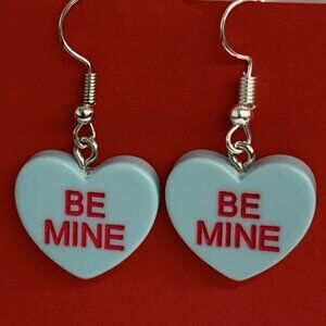 Be Mine Earring, Valentine's Day Gift, Gift Idea, Heart Earring, Heart Jewelry